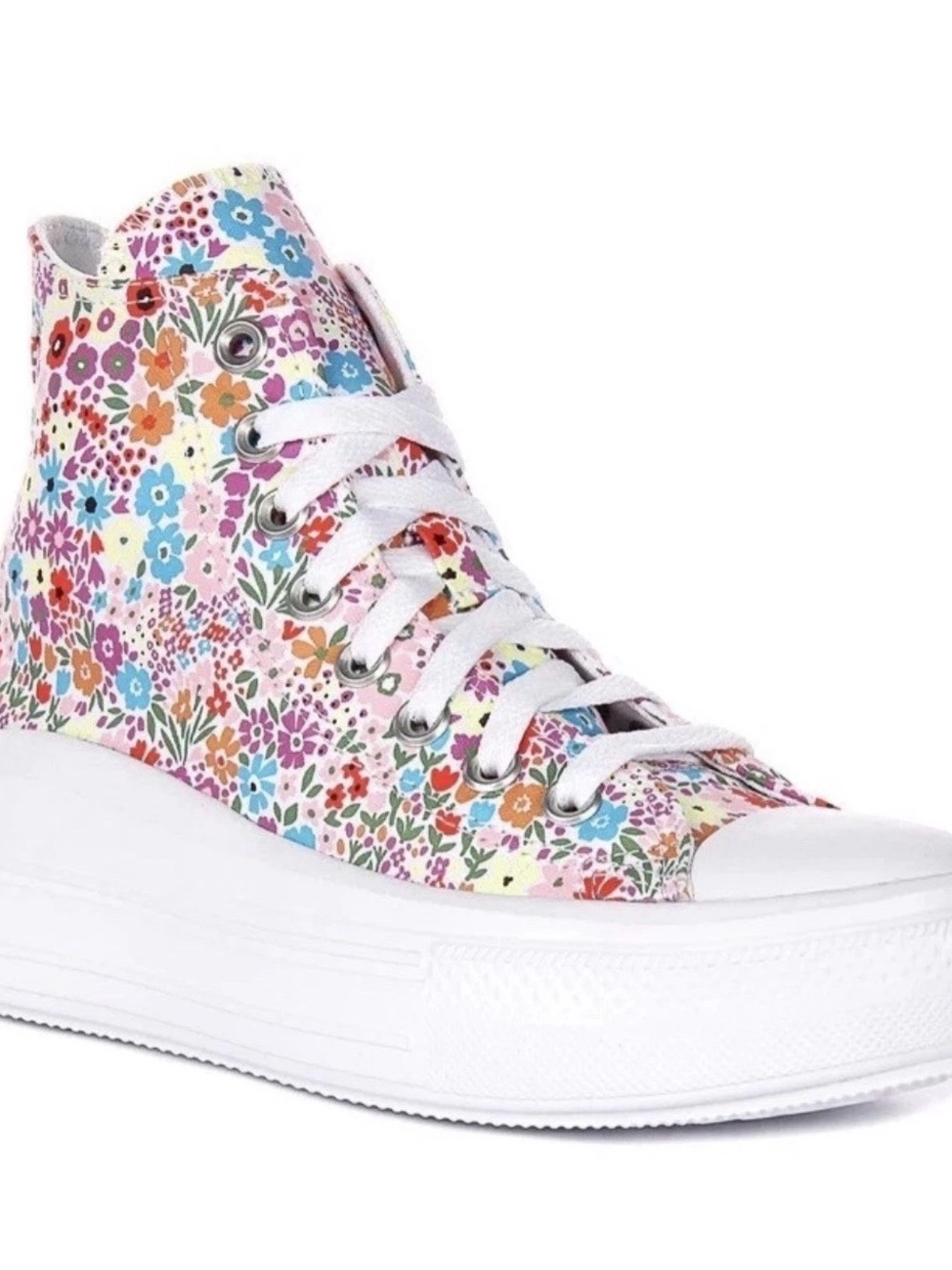 Converse Chuck Taylor All Star High Top Floral Multicolor Sneaker US Women 10